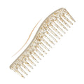 Peigne Professionnel Coiffure Grandes Dents - Brosse Démêlante Salon Barbier Résine