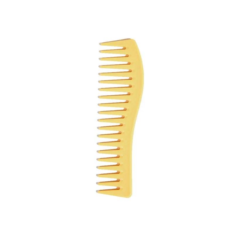 Peigne Professionnel Coiffure Grandes Dents - Brosse Démêlante Salon Barbier Résine
