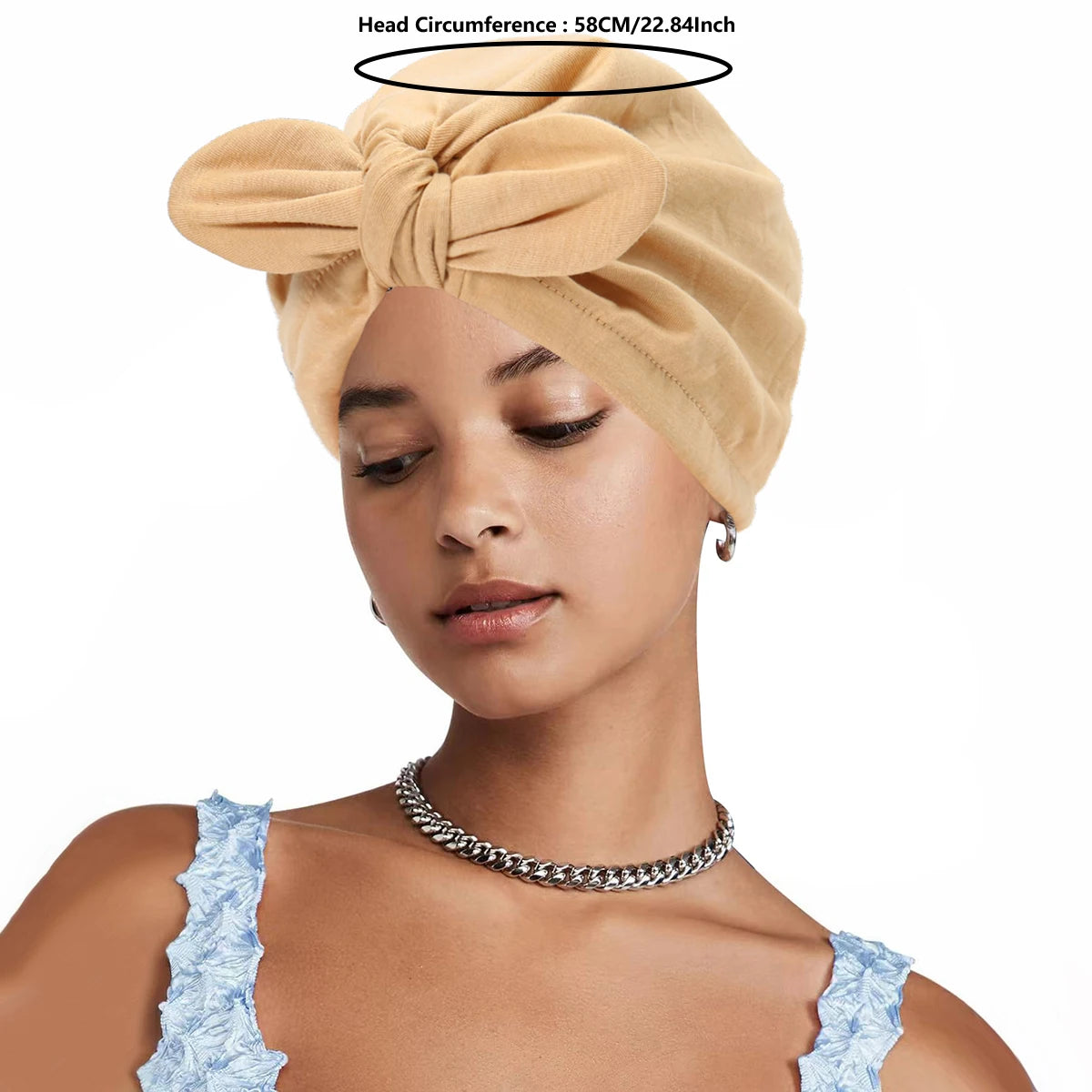 Hijab pour femmes musulmanes,  sous-foulard ,  turban uni, accessoires pour cheveux